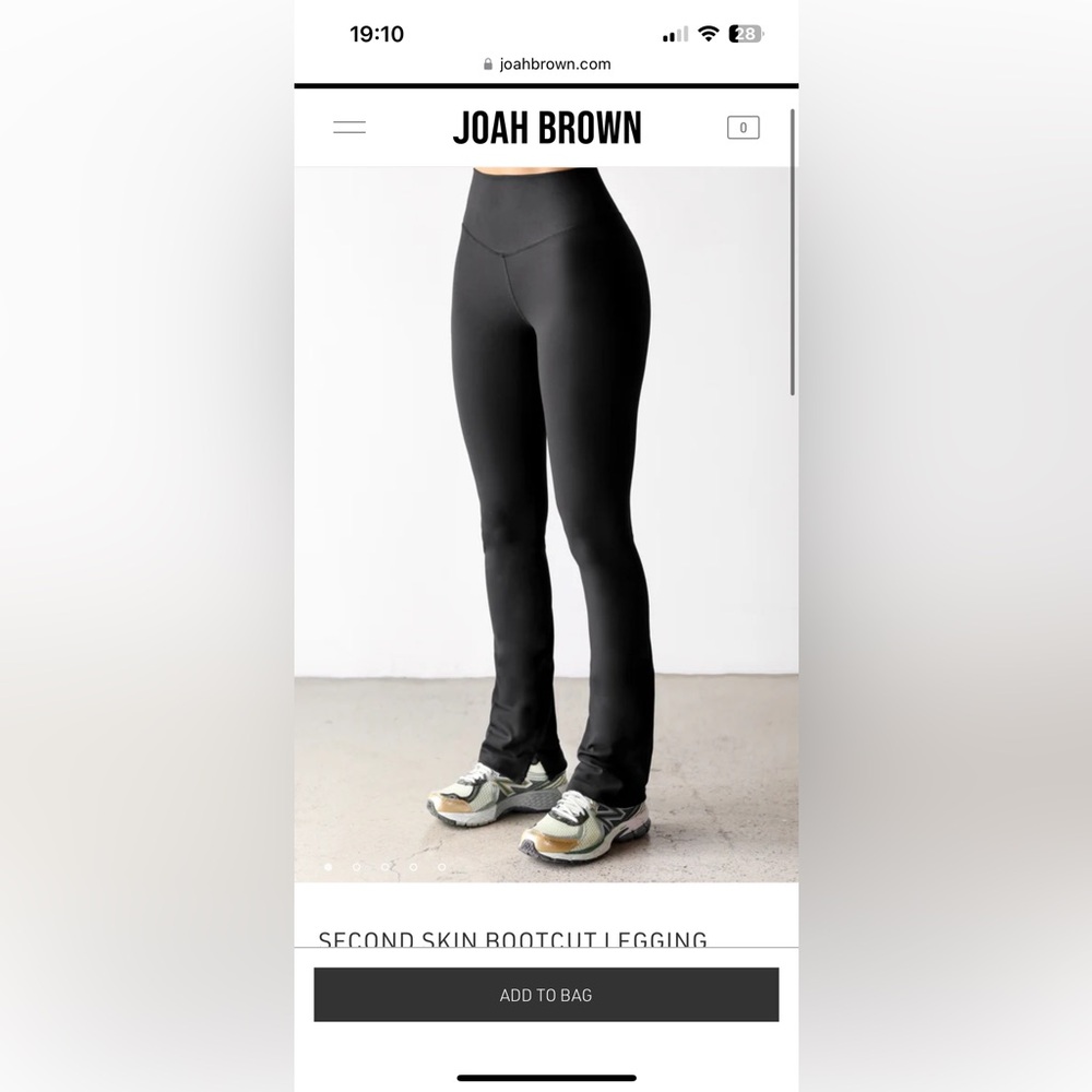 Joah brown bootcut legging